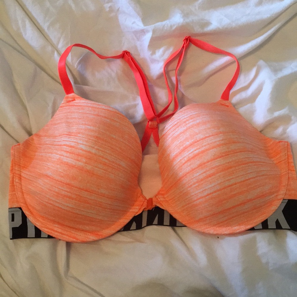 PINK Cross Back Bra!